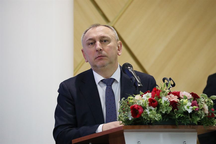 Head of the Industrial Park Administration Aleksandr Yaroshenko